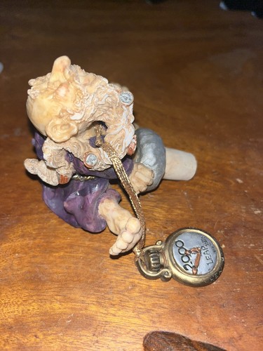 The Guardian of the Grapes wine bottle stopper Leap Into 2000 Millennium - Picture 5 of 6