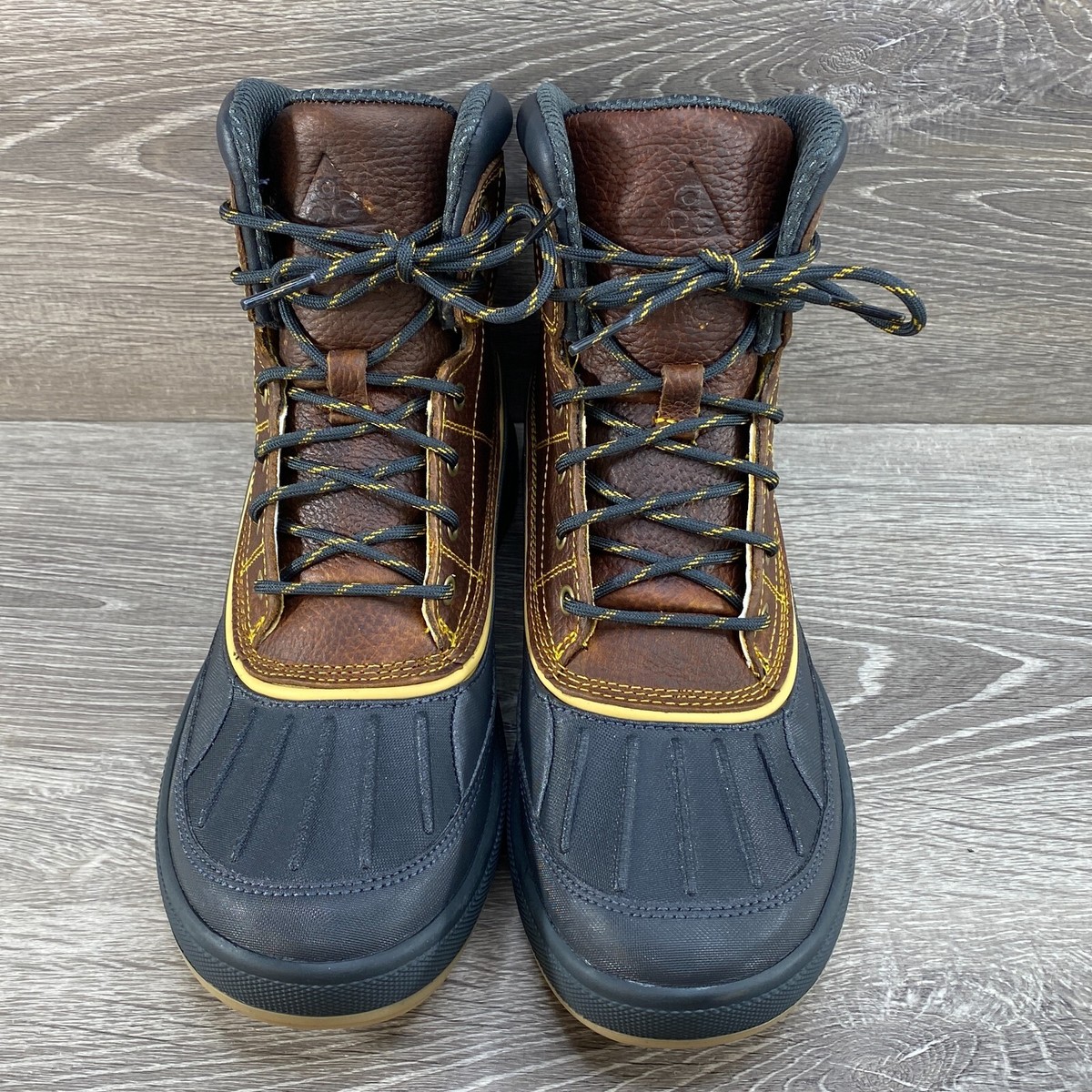 Nike ACG Boots Mens 7.5 UK 6.5 Woodside 2 High Dark Gold 