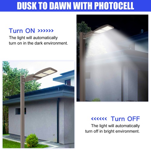 150W 200W 320W 5000K LED Street Parking Lot Light Fixture Shoebox Area Lighting - 第 7/20 張圖片