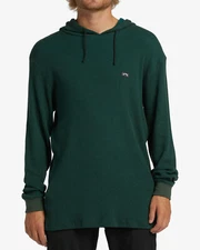 BILLABONG Men's Thermal Pullover Hoodie KEYSTONE - KTTP - Small - NWT