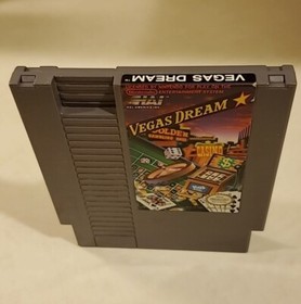 Vegas Dream (Nintendo Entertainment System, 1988) NES Authentic Cartridge TESTED