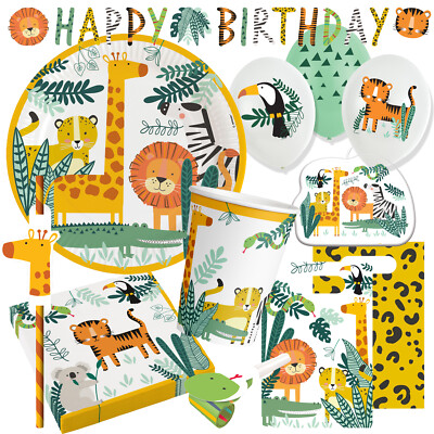 Amscan Wild At One Mädchen-Geburtstag Partytüten – Für Den 1. Geburtstag | 20 Cm Lang | Kunstoff