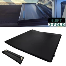 6.6FT Tri-Fold  Tonneau Cover Fit For 2014-2019 Chevy Silverado GMC Sierra 1500