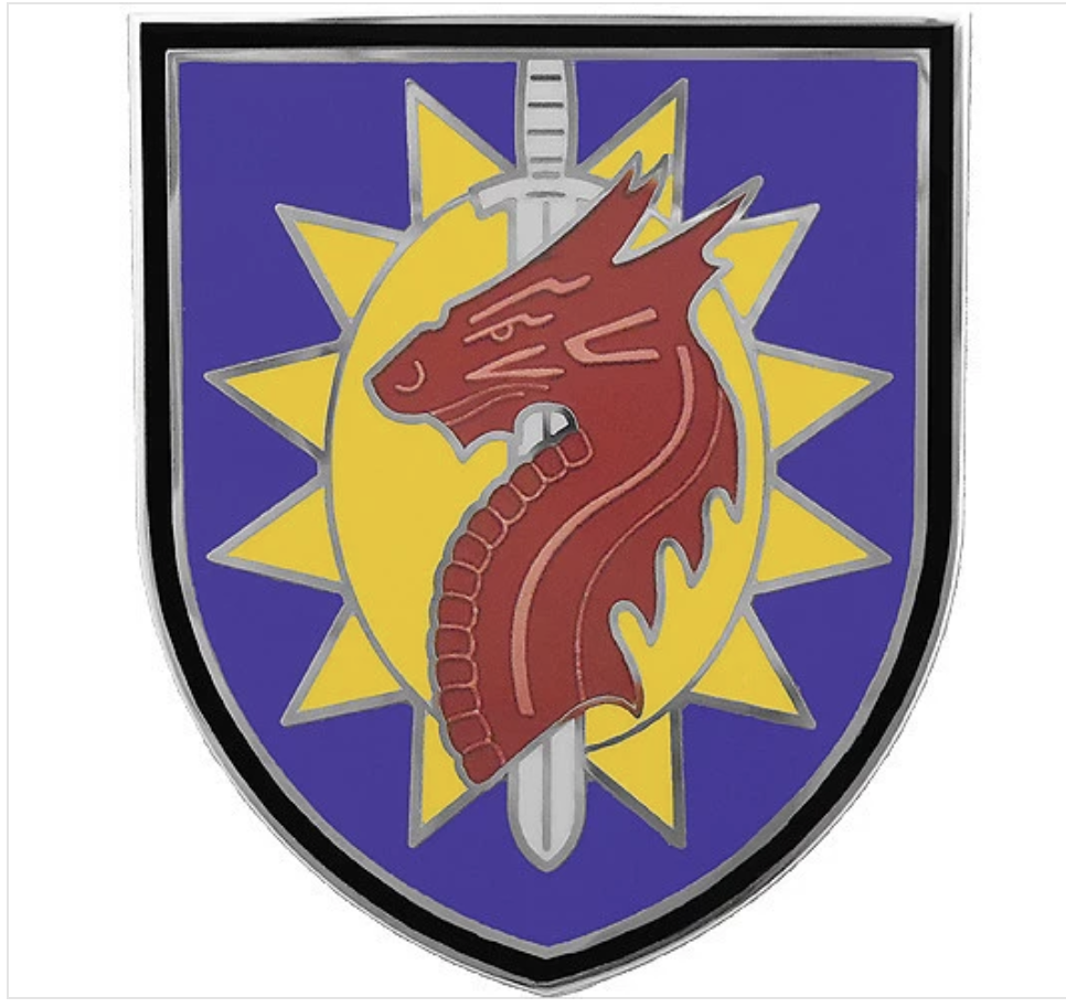 1st Sustainment Command CSIB - Combat Service Identification Badge Army ...