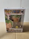Funko Pop One Piece #1288 ZORO (ENMA) GITD Chalice Collectibles Exclusive