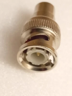 Adaptateur BNC Mâle .RCA femelle. - Photo 1/3