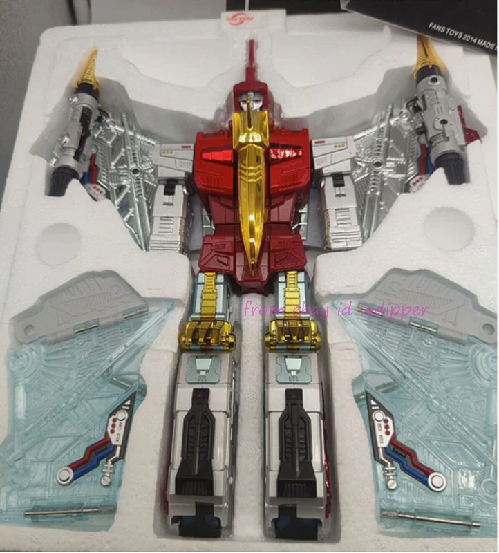 Perfect Fanstoys Ft-05xt Soar Red Action Figure Metallic Limited Edition Stock - Image 3 of 4