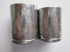 AC DELCO SOCKETS 27MM AND 15/16 LOT OF TWO