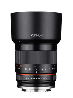 Rokinon 35mm F1.2 High Speed Wide Angle Lens (Sony E Black)