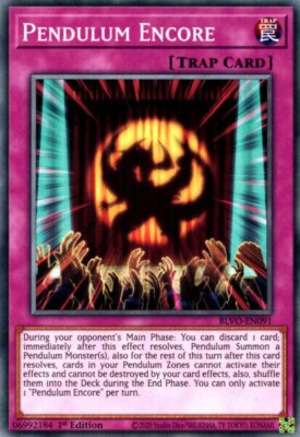 Yu-Gi-Oh! - Pendulum Encore - BLVO-EN091  - 1st Ed - NM/M - NEW