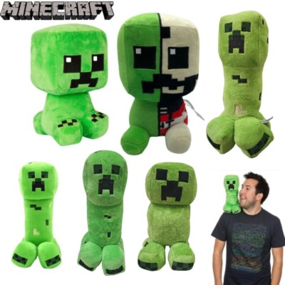 18-30CM Cartoon Minecraft Green Creeper Animal Soft Plush Stuffed Doll Kids  Toy UK