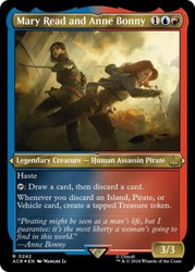 Mary Read and Anne Bonny - Foil Etched - Universes Beyond: Assassin's Creed