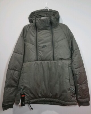 Nike Sportswear Tech Pack Synthetic Fill Jacket 928885-001 Gray Taupe sz L
