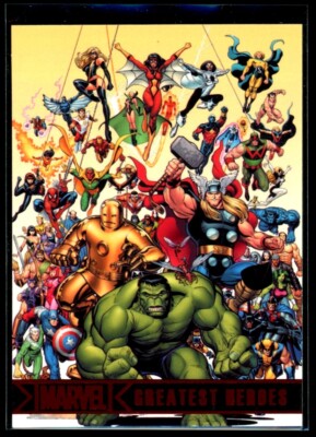 CHECKLIST Hulk 2012 Rittenhouse Marvel Greatest Heroes #1 *Quantity*