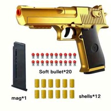 Toy Pistol With Soft Darts, Bullet Blaster Handgun, Outdoor Playset For Target