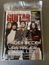 Guitar World Magazine October 1999 Jimmy Page Jeff Beck Van Halen Metallica Korn