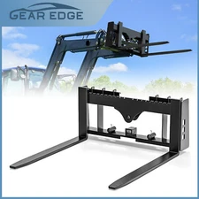 Heavy Duty Skid Steer 45" Pallet Attachment Blades W/ Receiver Hitch 2500lbs