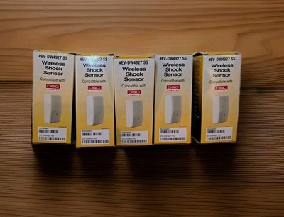 (Lot of 5) DSC Wireless Shock Sensor #EV-DW4927 SS 