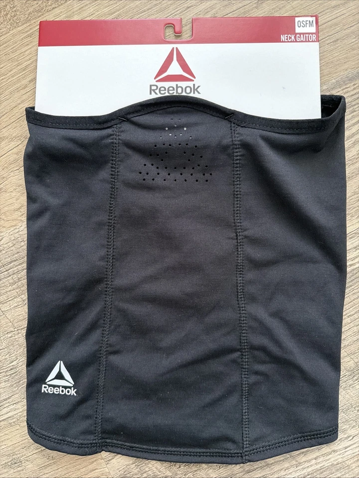 Polaina y diadema Reebok negra para cuello talla única Foto 2 de 4
