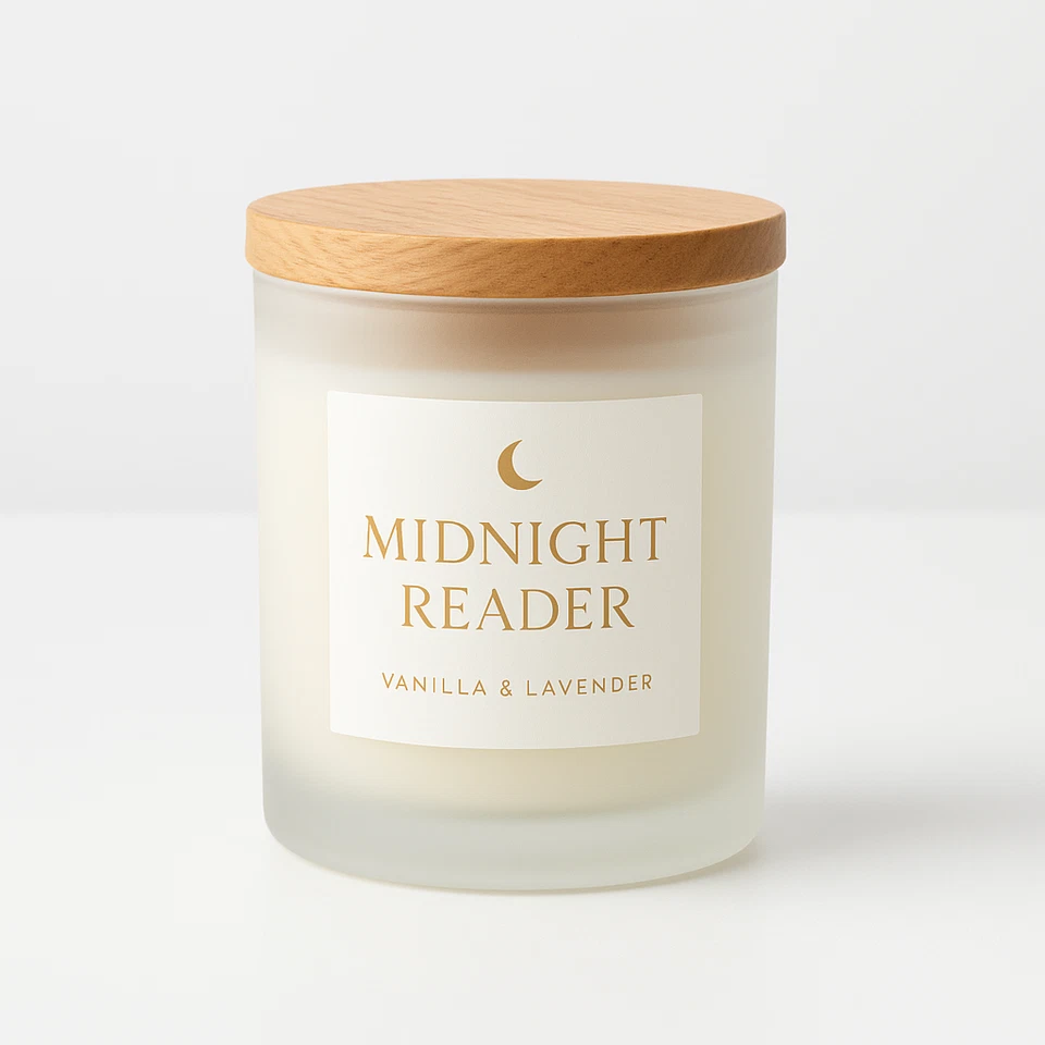 Midnight Reader - Homemade Soy Candle - 8 Oz - Image 4 of 4