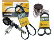 CONTINENTAL KEILRIPPENRIEMEN + RIEMENSPANNER SATZ AUDI A4 B5 A6 C5 VW PASSAT 3B