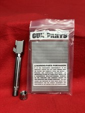 New Glock Stainless Fluted Barrel For Glock 22 To 9mm Conversion New Glock Stainless Fluted Barrel For Glock 22 To 9mm Conversion