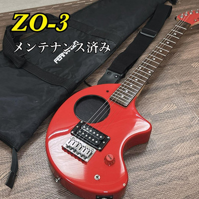 FERNANDES ZO-3 E-Gitarre mit integriertem Verstärker Red Zo3 Zosan