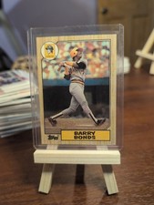 Barry Bonds 1987 Topps Rookie Card. rookie card picture