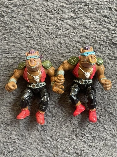 Vintage Teenage Mutant Ninja Turtles Bebop Figure 1988 Playmates Mirage Studios