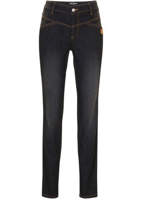 Neu Schöne Skinny-Jeans mit Stretch regular Gr. 46 Schwarz Damenjeans Hose Pants