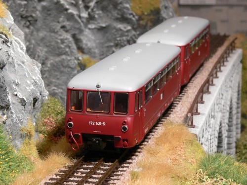 BRAWA 44120; Dieseltrieb-und Steuerwagen mit Dekoder; BR 172.1+172.7 der DR; Ep4 | Condition: Neu: Sonstige (siehe Artikelbeschreibung)