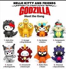 2026 McDONALD'S HELLO KITTY GODZILLA HAPPY MEAL TOYS