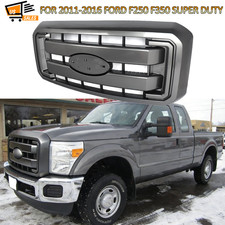 Uj Sterling Gray Metallic Grille Assembly For 2011-16 Ford F250 F350 F-250 F-350 Uj Sterling Gray Metallic Grille Assembly For 2011-16 Ford F250 F350 F-250 F-350