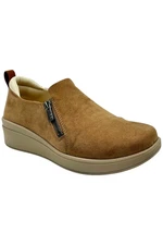 Ryka Washable Slip-On Sneaker Wedges Luminous Walnut Brown