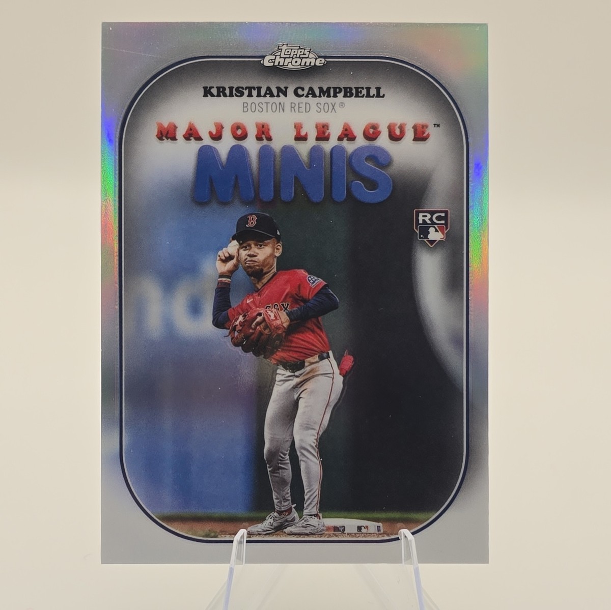 2025 Topps Chrome Update Major League Minis Kristian Campbell #MM 