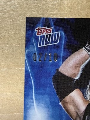 2025 Topps NOW WWE 110 AJ STYLES IN JAPAN BLACK /10 | eBay