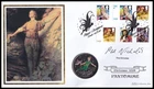 PAUL NICHOLAS Signed 2008 GB Christmas Peter Pan Crown Coin Benham C238b FDC