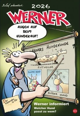 HEYE / HEYE KALENDER Werner Kalender 2026|Kalender