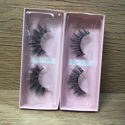 Lot Of 2 Baddie B Lashes #Extra & #Saucy