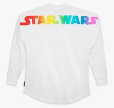 Disney Star Wars Rainbow Pride Spirit Jersey XL NWT