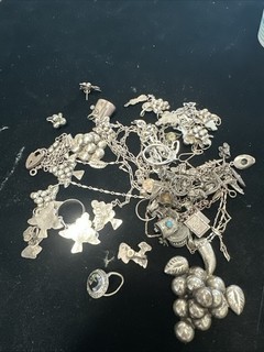 Vintage Lot Sterling Silver Wearable And Scrap 217.4 G Please See Photos