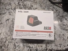 HOLOSUN Red Multi-Reticle Reflex Sight, 7075 Aluminum, Shake Awake HS507COMP