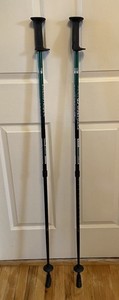 Tom Rutlin Exerstrider OS2 Green Adjustable Hiking Trekking Walking Poles