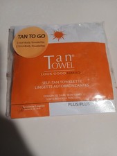 1 Tan Towel FACE  BODY PLUS/PLUS FULL Body Self-Tan Towelettes