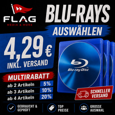 Blu-ray Filme auswählen | 4,29   Versandfrei | Multirabatt bis zu 20%