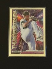 2021 Panini Prizm Draft Picks - Thunderstruck Joe Rock #T-JR (RC)