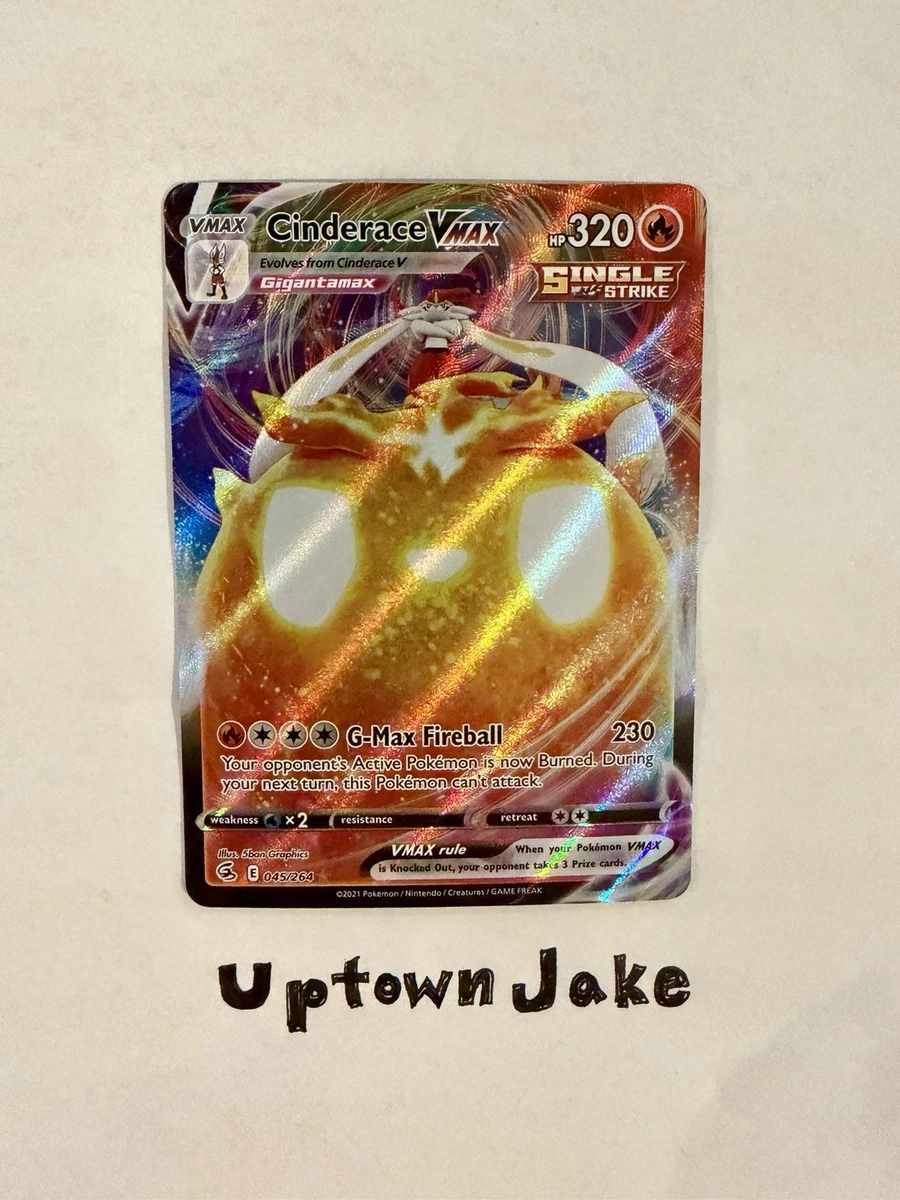 Cinderace VMAX Pokémon TCG Cards for sale | eBay