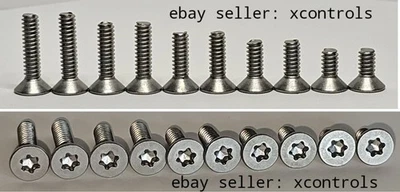 "THE BEST" 4-40 S/S Optic screws for ZEV, MAC 9 DS, BROWNELLS Slides and more.