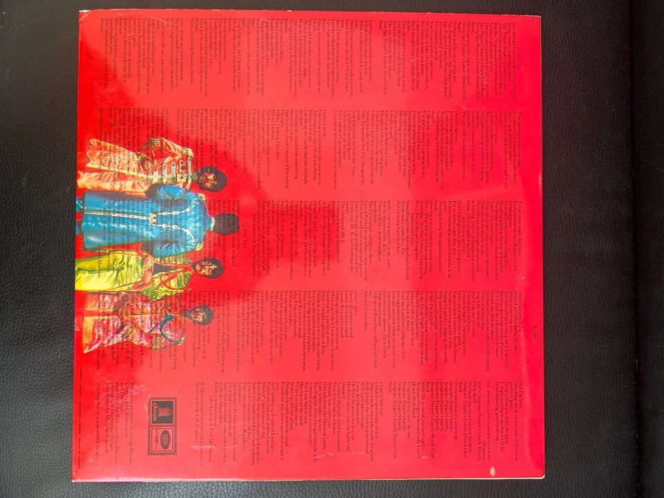 BEATLES / Sgt.Peppers lonley -LP-Vinyl:NM-/ Cover: EX /1st.D.'69-FLIP-CARDBOARD - Bild 3 von 4
