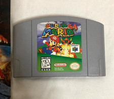 Super Mario 64 Nintendo 64 N64 with Manual Authentic Tested *Excellent Condition